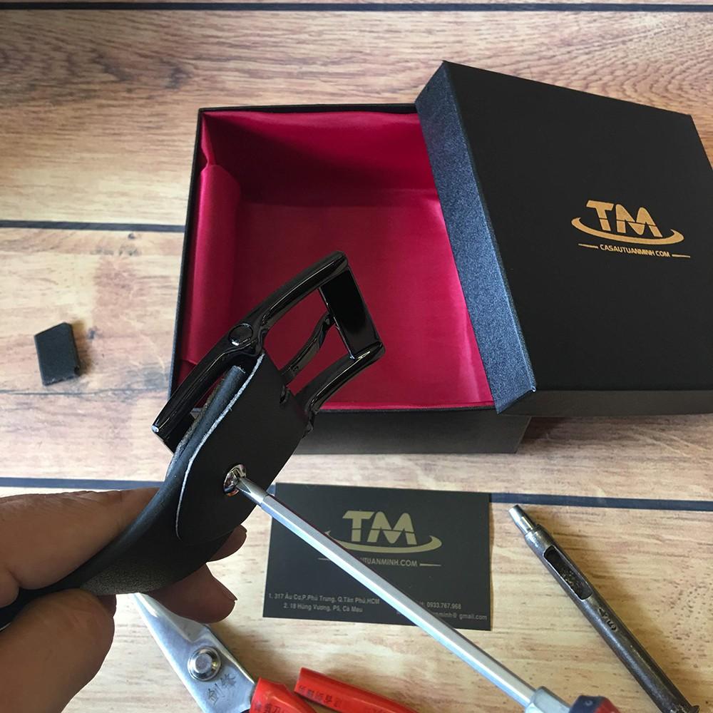 Thắt Lưng Nam Da Bò Dây Nịt Da Bò Khóa Kim