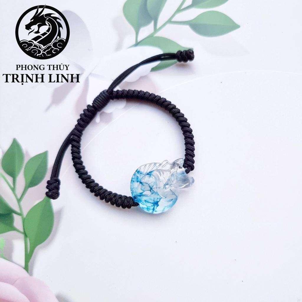 VÒNG TAY HỒ LY HUYẾT RỒNG TẾT CHỈ