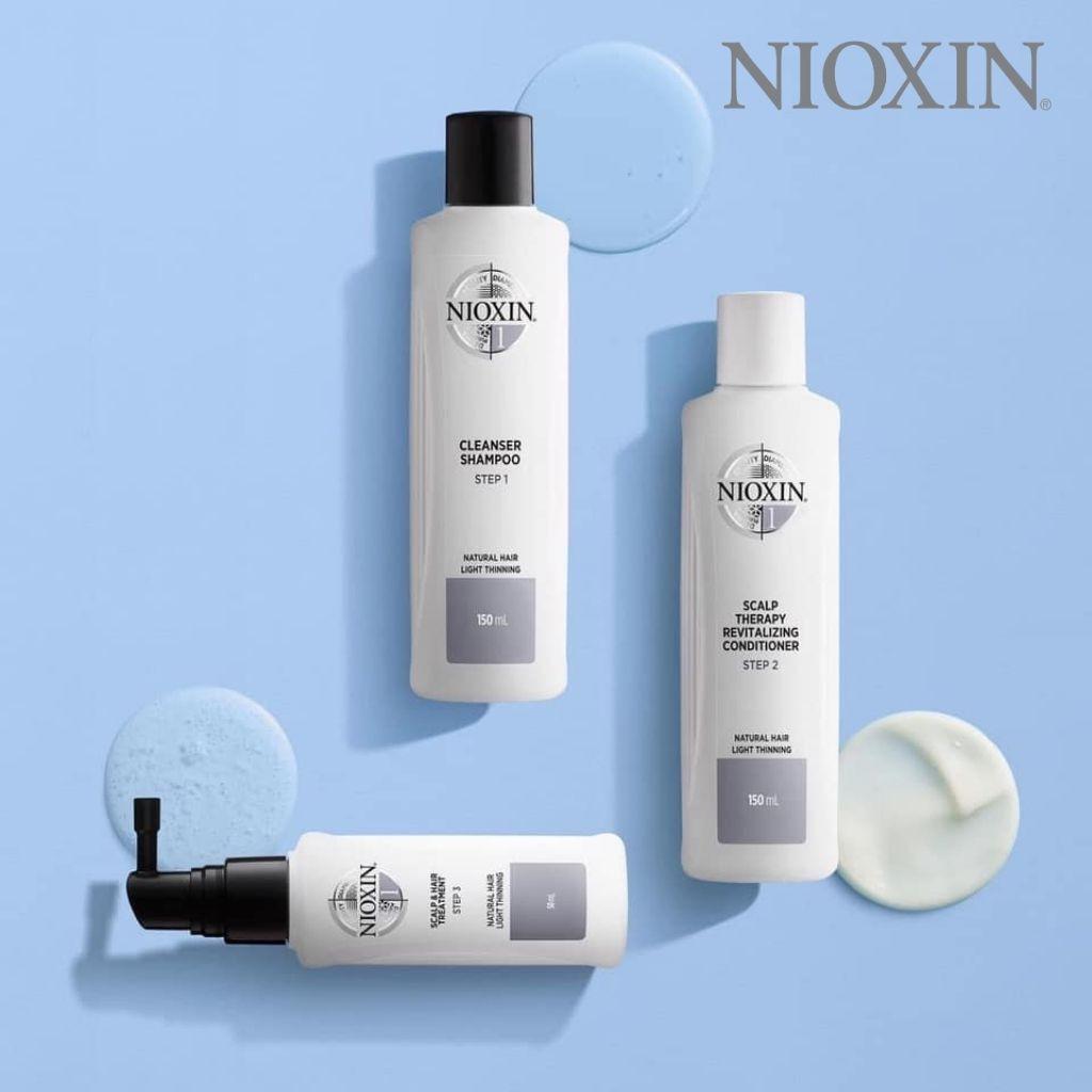 Bộ Chăm Sóc Tóc NIOXIN 1 Dành Cho Tóc Tự Nhiên, Thưa Mỏng Và Rụng Nhẹ Natural Hair Light Thinning