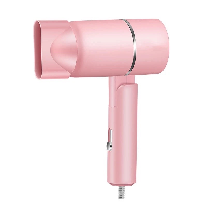Máy sấy tóc mini TEKKIN TI-105 gấp gọn tạo kiểu tóc chuyên nghiệp công suất lớn 1000w - Hàng chính hãng
