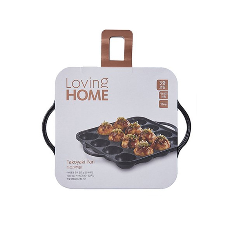 Chảo Làm Takoyaki Chống Dính 195 x 195 x 30mm