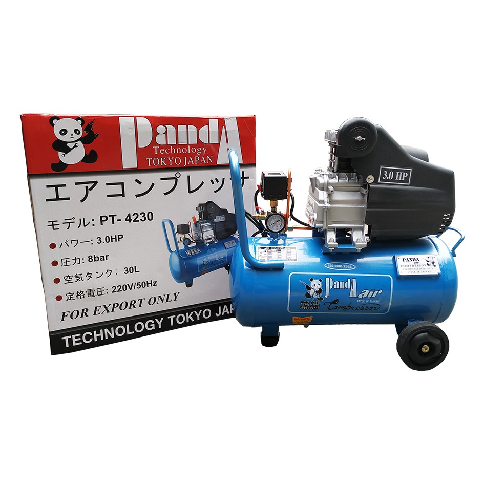 Máy Nén Khí Có Dầu Liền Trục Panda PT-4230 3HP 30L