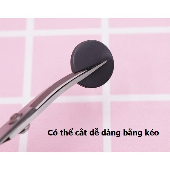 Nam châm mềm dẻo size 2cm và 3cm dùng dán huy hiệu, charm, DIY
