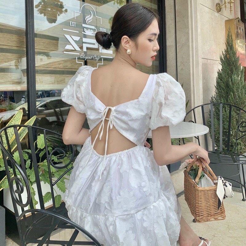 ĐẦM BABYDOLL HỞ LƯNG