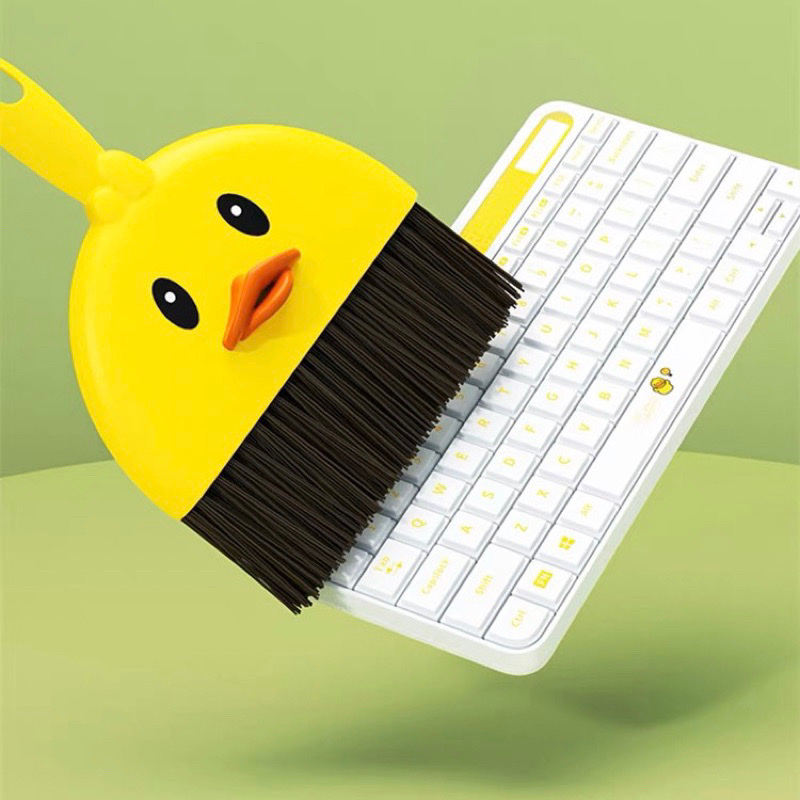 Chổi quét bụi bàn thờ đa năng , nội thất ô tô - quét bàn phím Laptop kèm ky hốt rác mini dễ dàng vệ sinh , có lỗ treo móc tiện cất giữ
