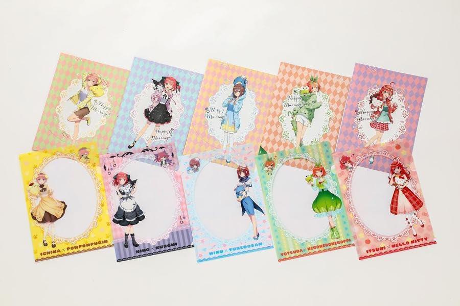 Sách ngoại văn: "The Quintessential Quintuplets" x Sanrio Memorial Clear Folder Book (Japanese Edition)