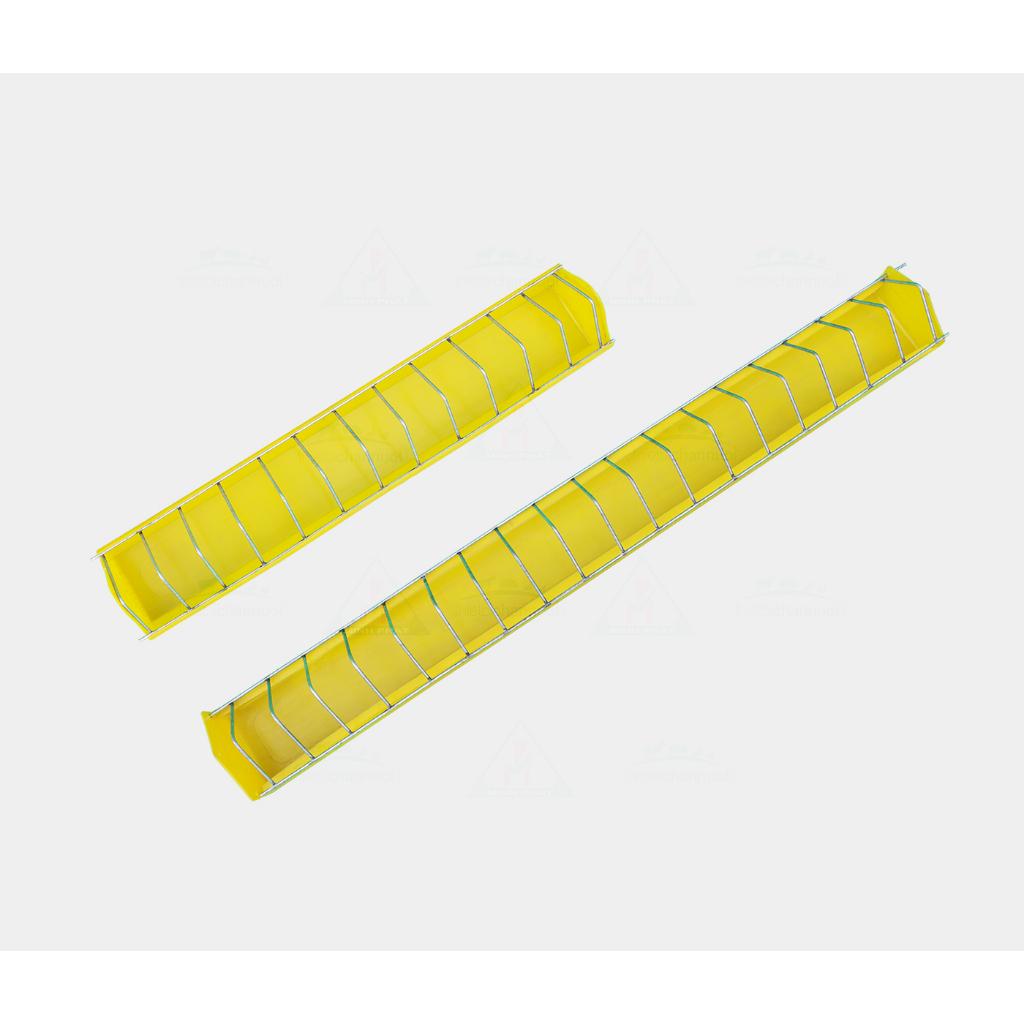 Máng ăn dài 60cm chống bới cho Gia Cầm • Gà Kiểng • Bồ Câu.