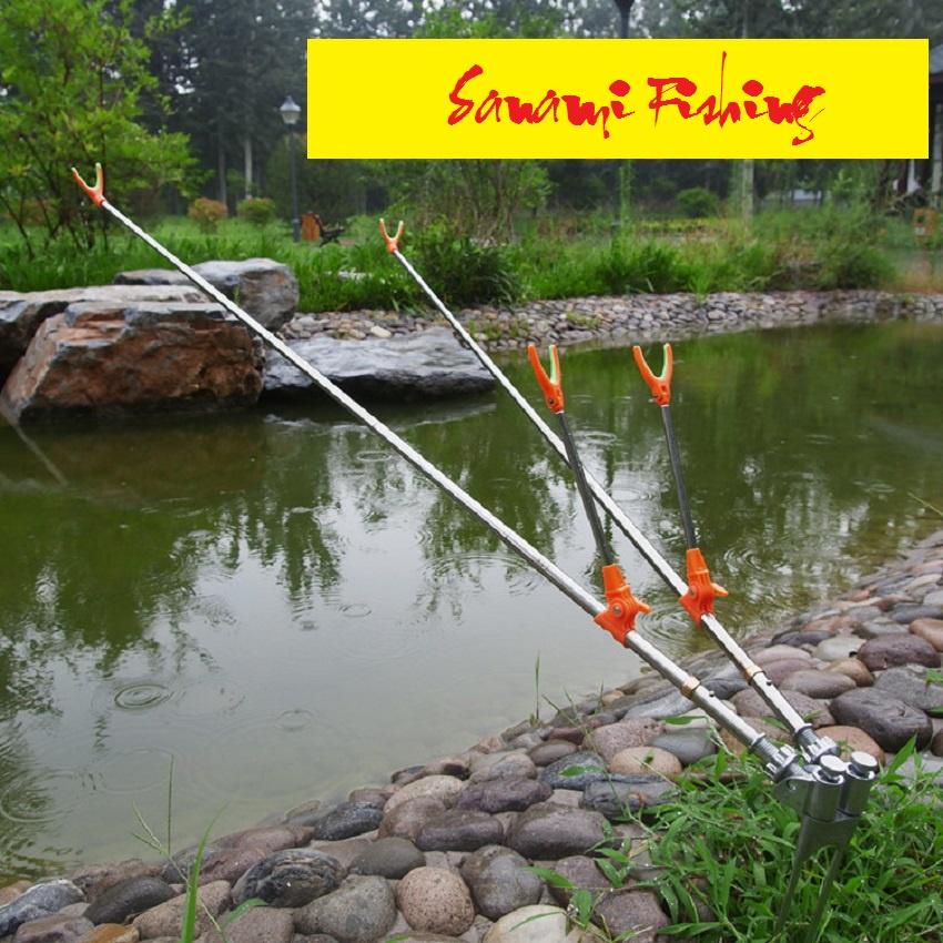 Chống cần Câu Đài Đôi Sanami Fishing-Chống Cần Câu Cá Cao Cấp, Gác cần câu đài câu cá   siêu bền, tiện lợi Cx2