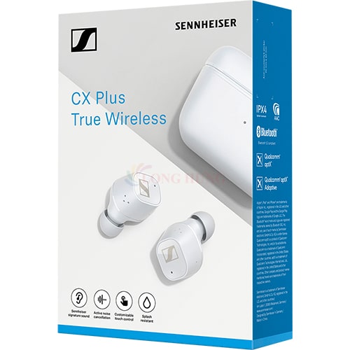 Tai nghe Bluetooth TWS Sennheiser CX Plus True Wireless CXPLUSTW1 - Hàng chính hãng