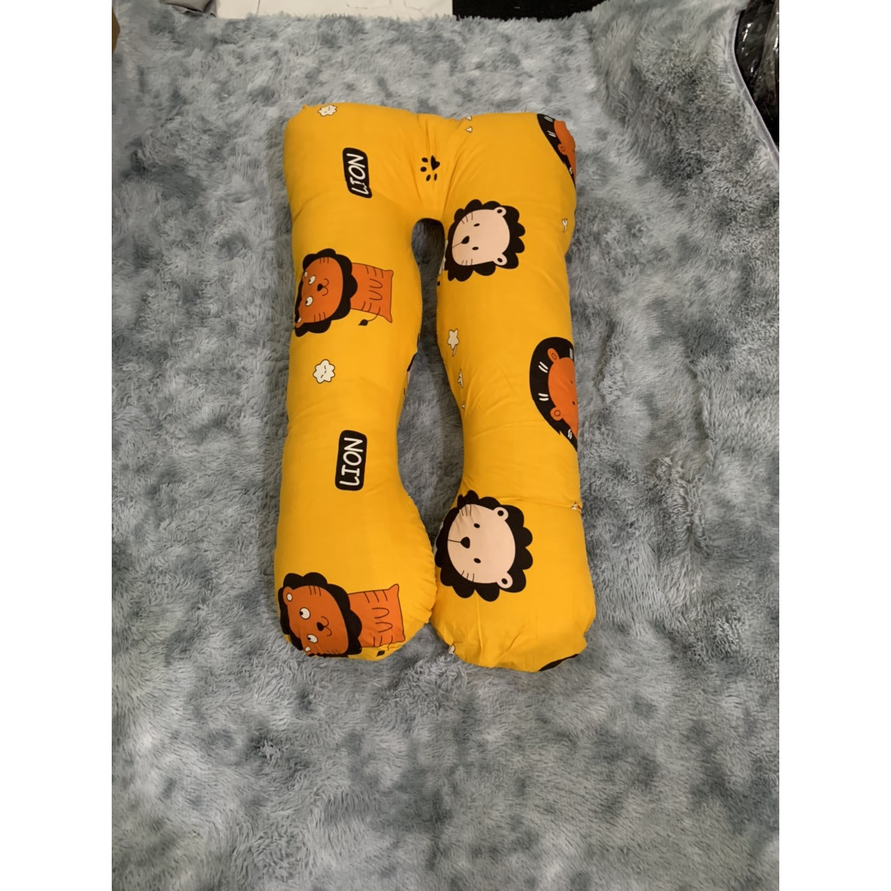 GỐI BÀ BẦU HỌA TIẾT LION