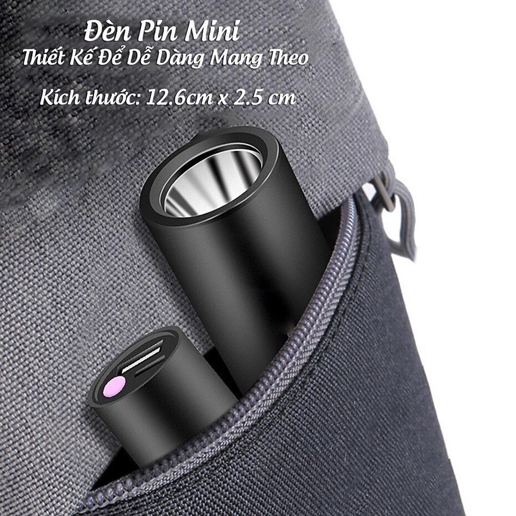 Đèn Pin Mini Siêu Sáng Kiêm Sạc Dự Phòng miDoctor CK2 - Chính Hãng