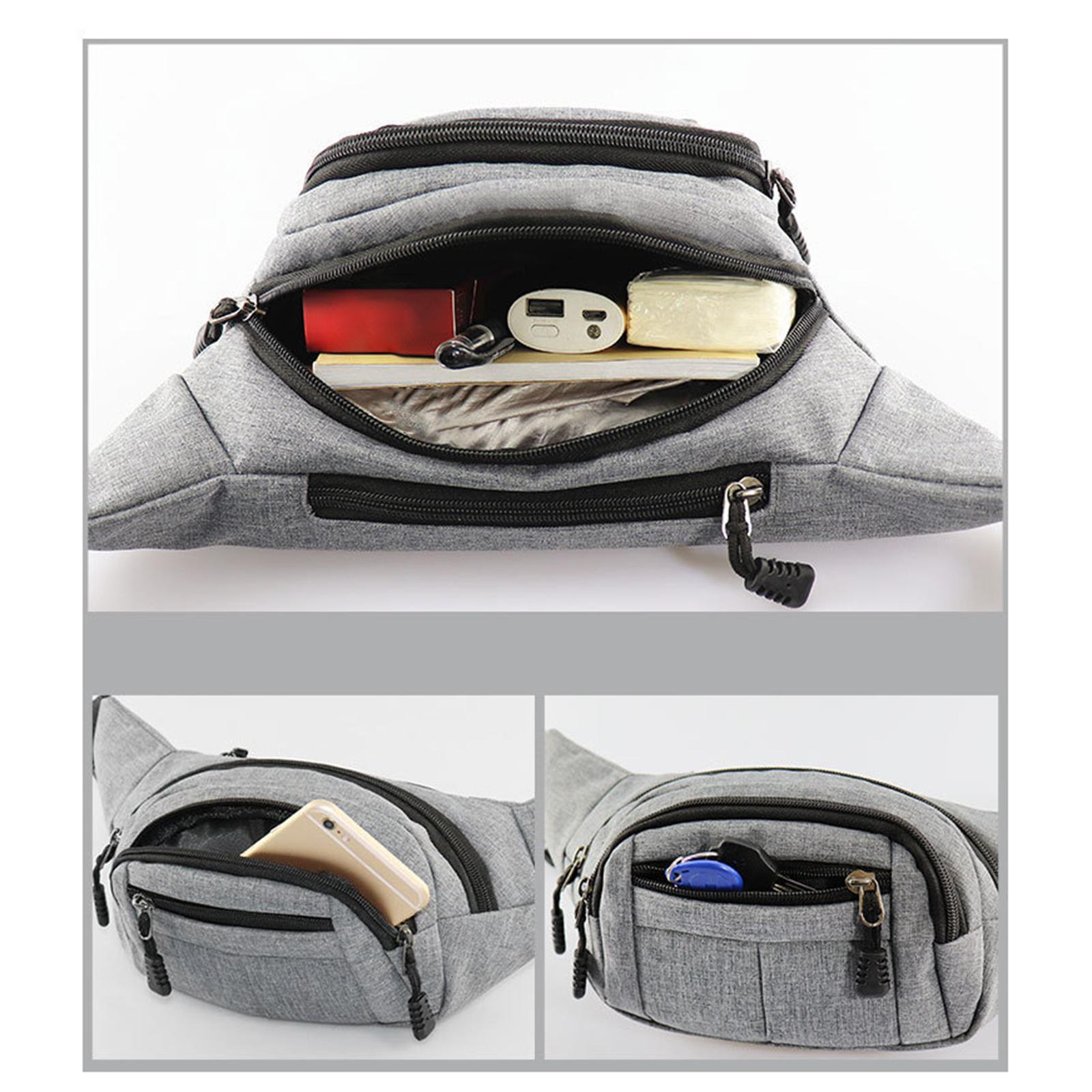 Fanny Pack Hip Bag Chest Bag Running Waist Pack for Hiking Outdoor Workout
