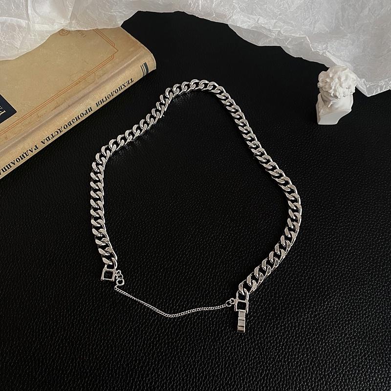 Dây Chuyền Vòng Cổ Nam Nữ Chuỗi Trơn Cuban Chain Xích Basic Thời Trang Ngầu Hiphop Titan Đẹp Không Gỉ - Câmmvintage