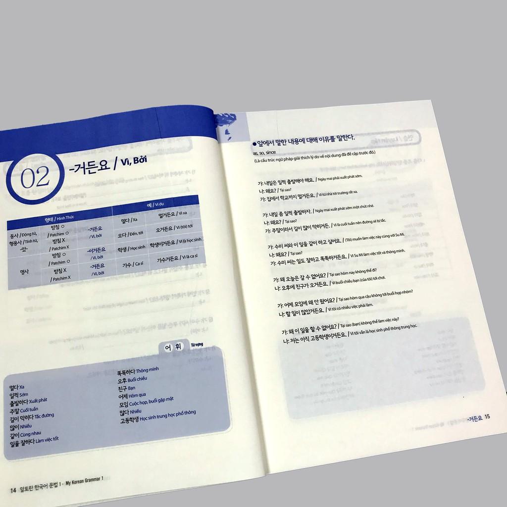Sách - Làm Chủ Ngữ Pháp Tiếng Hàn - My Korean Grammar