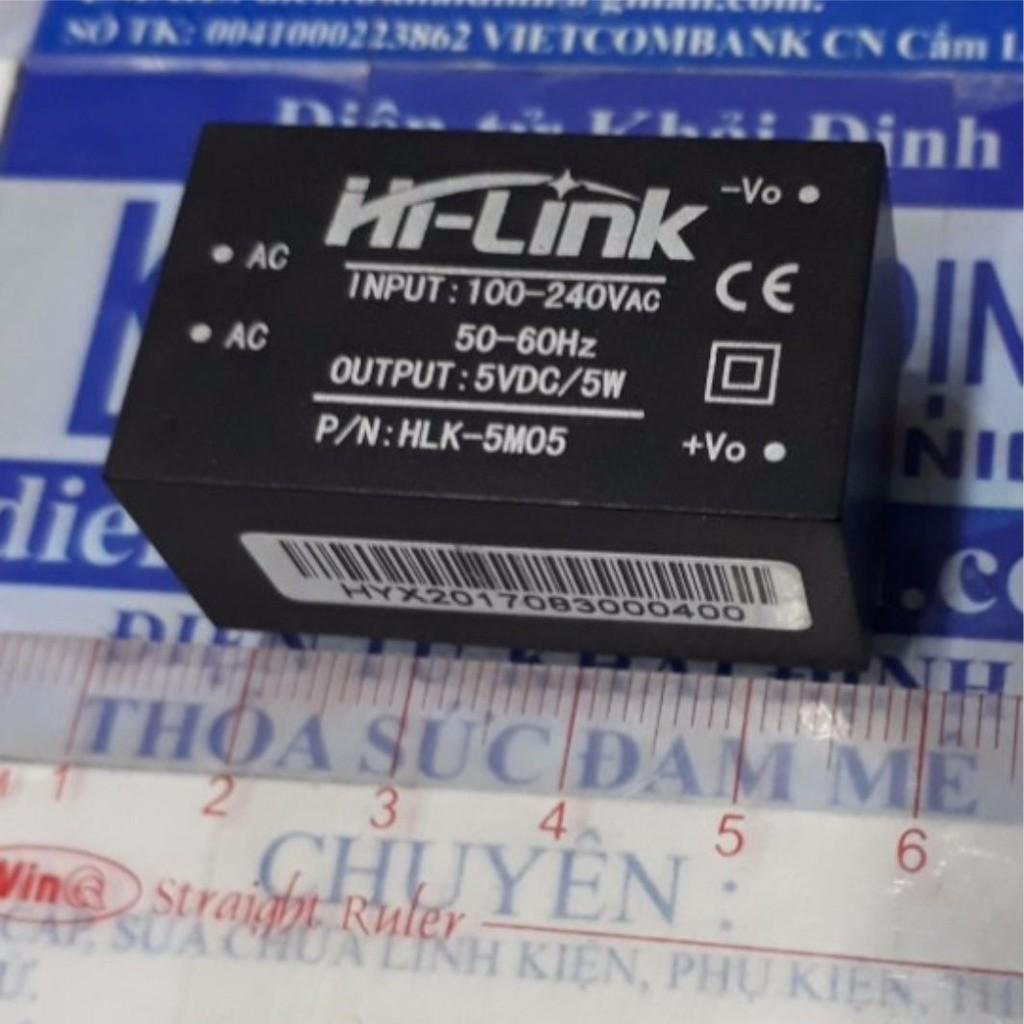 module nguồn AC-DC HLK-5M05 220vac-5Vdc5W kde3288