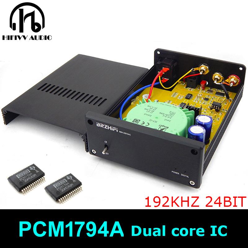 Âm thanh kép PCM1794 HIFI DAC Đồng trục 24 bit PCM1794A DAC OPA1612 Opamp cho trình phát CD âm thanh