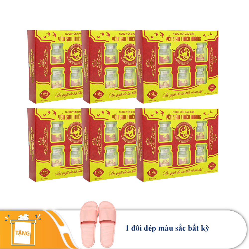 Yến Thiên Hoàng 15% Hương Trái Cây + Tặng kèm 1 Đôi Dép