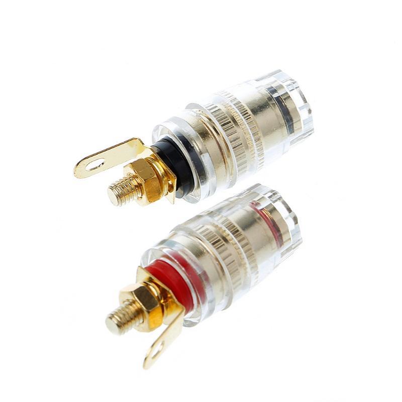 1 Cặp Giắc Cắm Bắp Chuối 4mm Cho Loa Khuếch Đại Âm Thanh