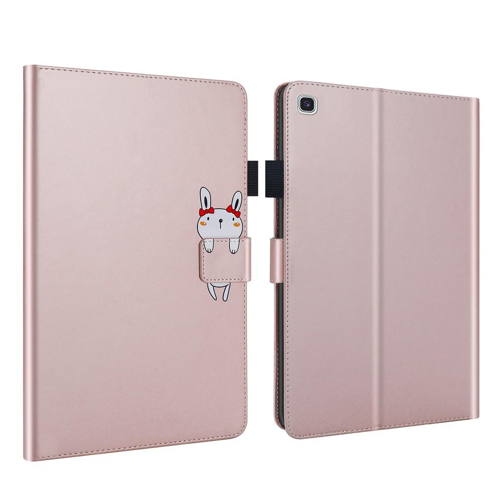Bao dao máy tính bảng PU viền Silicon mềm cho SAMSUNG GALAXY TAB S6 LITE 10.4" SM-P610 SM-P615