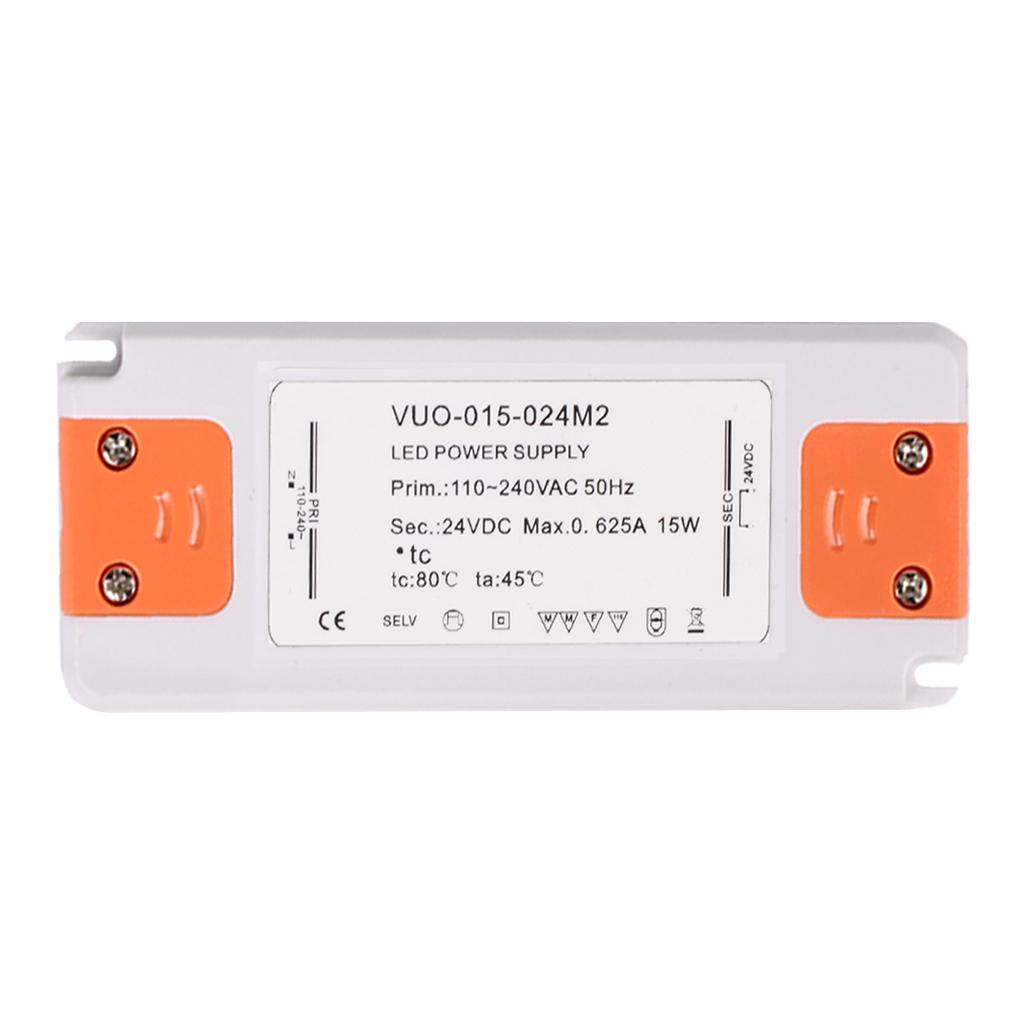 LED Biến Áp nguồn Điều 15W 24V cho Dây Đèn Bóng/1 chiếc