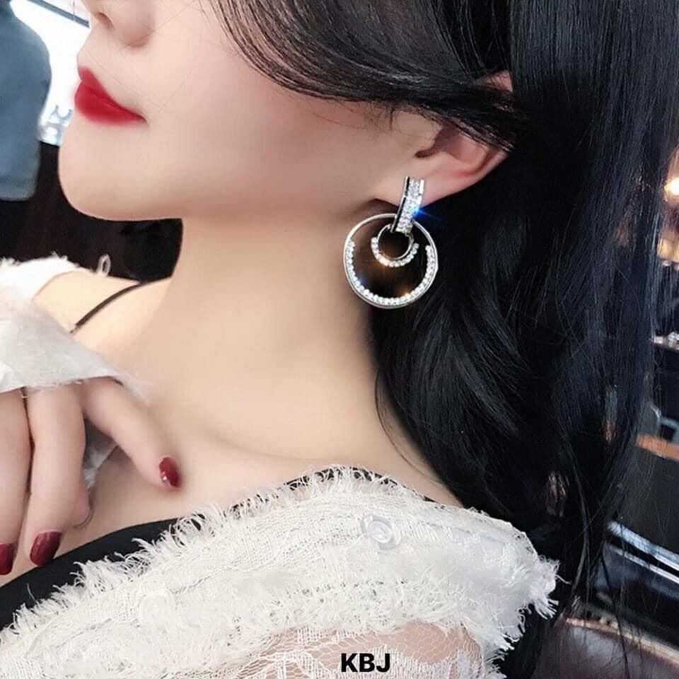BÔNG TAI BẠC TA HÀNG HOT SIÊU SANG CHẢNH
