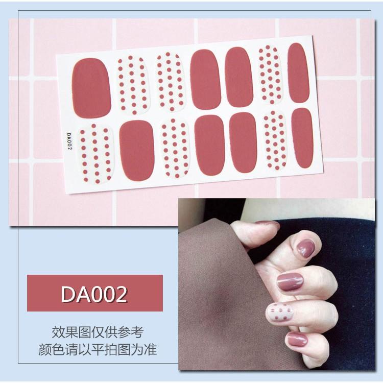 Set 14 miếng Dán móng tay dễ thương kute