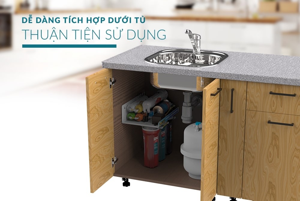 Máy lọc nước RO không vỏ Sunhouse 8 lõi SHA8878KV - Hàng Chính Hãng