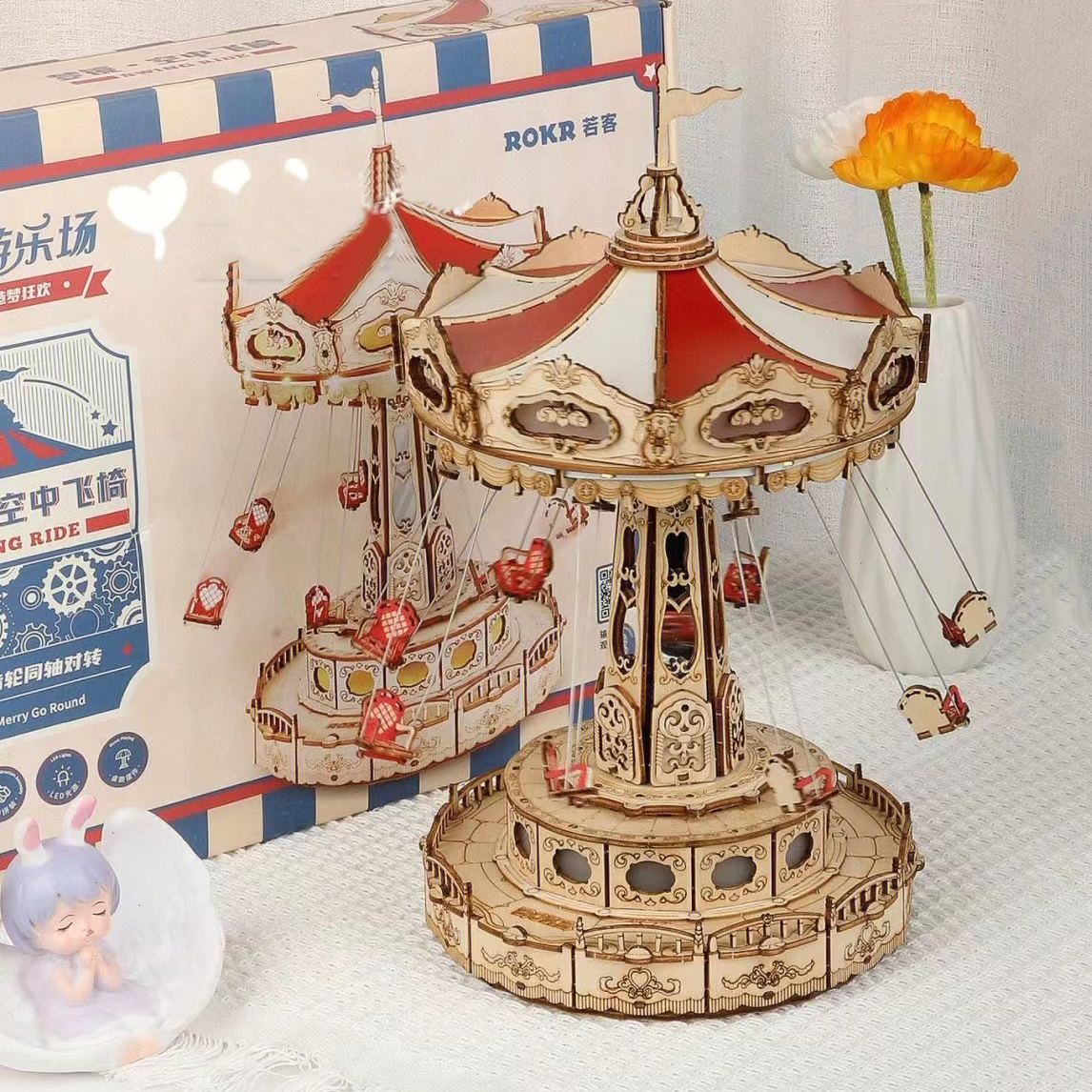 Mô hình Cơ động học Xích Đu Swing Ride EA02 Robotime