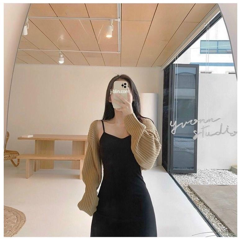 Set đầm kèm khoác cadigan - Carotshop