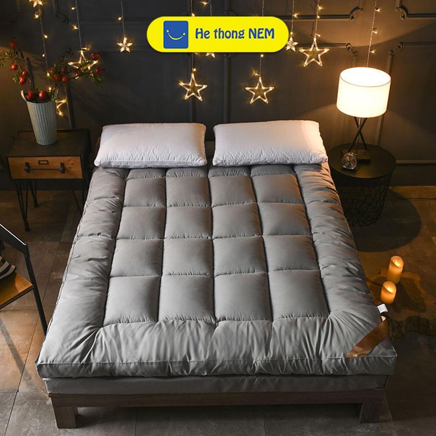 Tấm TOPPER NỆM Dày 9cm SERENA Cao Cấp - Tấm Làm Mềm Nệm Đệm Niệm Topper Toper Đệm Dày Trải Giường Sàn Xuất Nhật