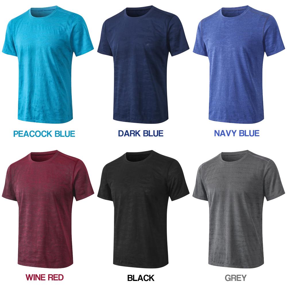 Áo thun nam tập thể dục, siêu thoáng khí, độ đàn hồi cao