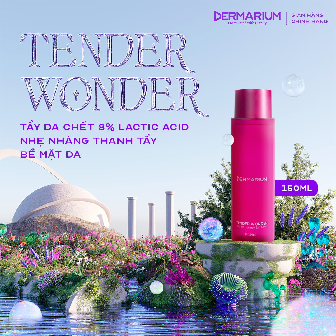 Tender Wonder - 8% Lactic Acid tẩy da chết bề mặt