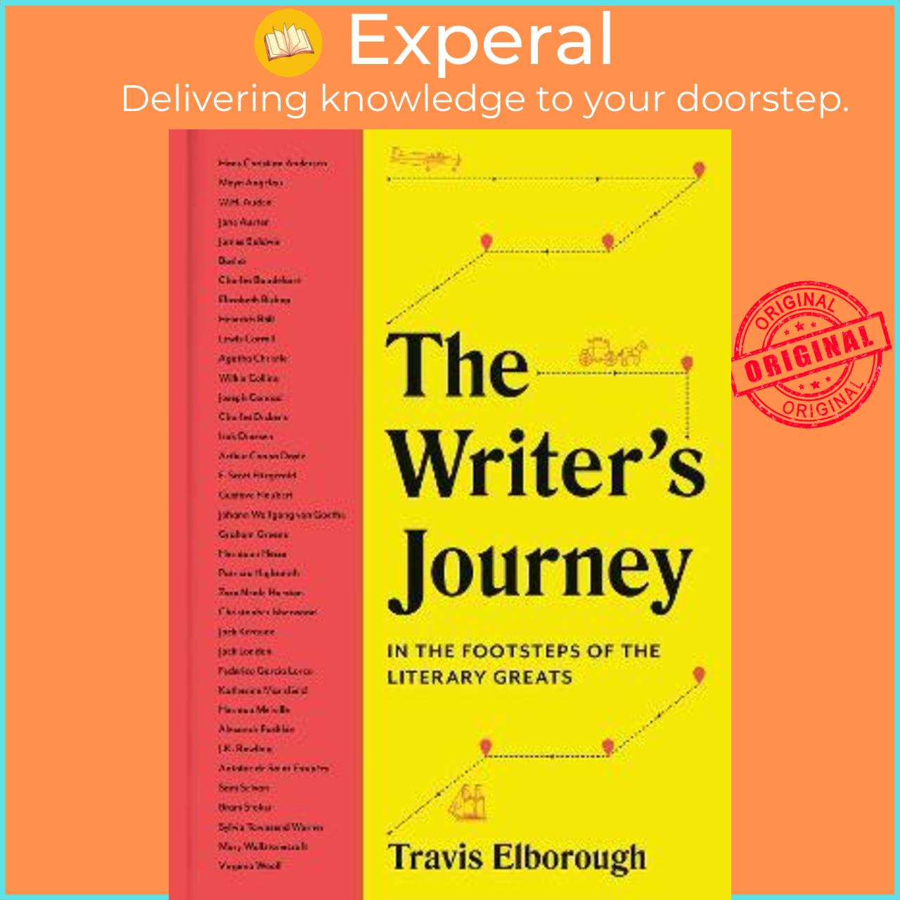 Sách - The Writer's Journey : In the Footsteps of the Literary Greats by Travis Elborough