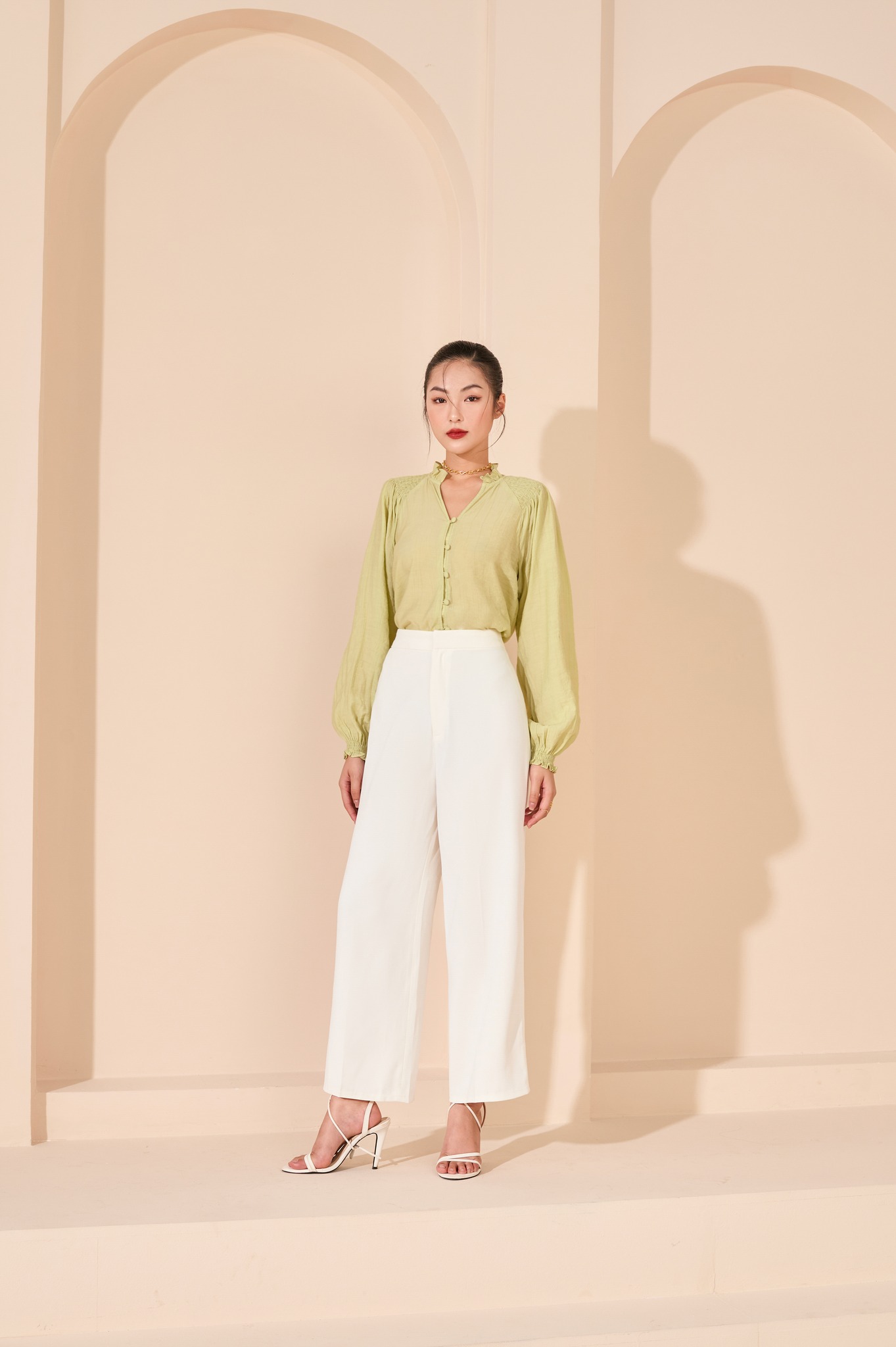 OLV - Áo Jayla Green Shirt
