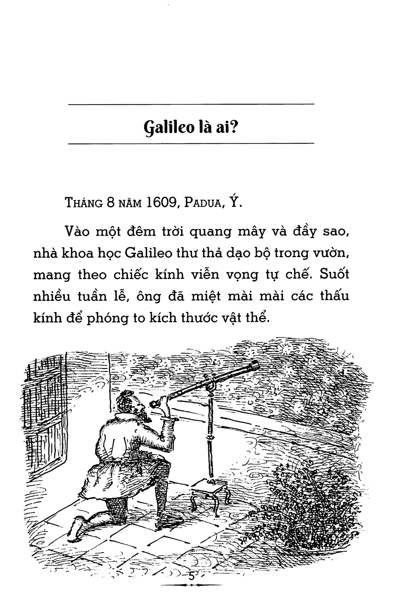 Bộ Sách Chân Dung Những Người Thay Đổi Thế Giới - Galileo Là Ai?