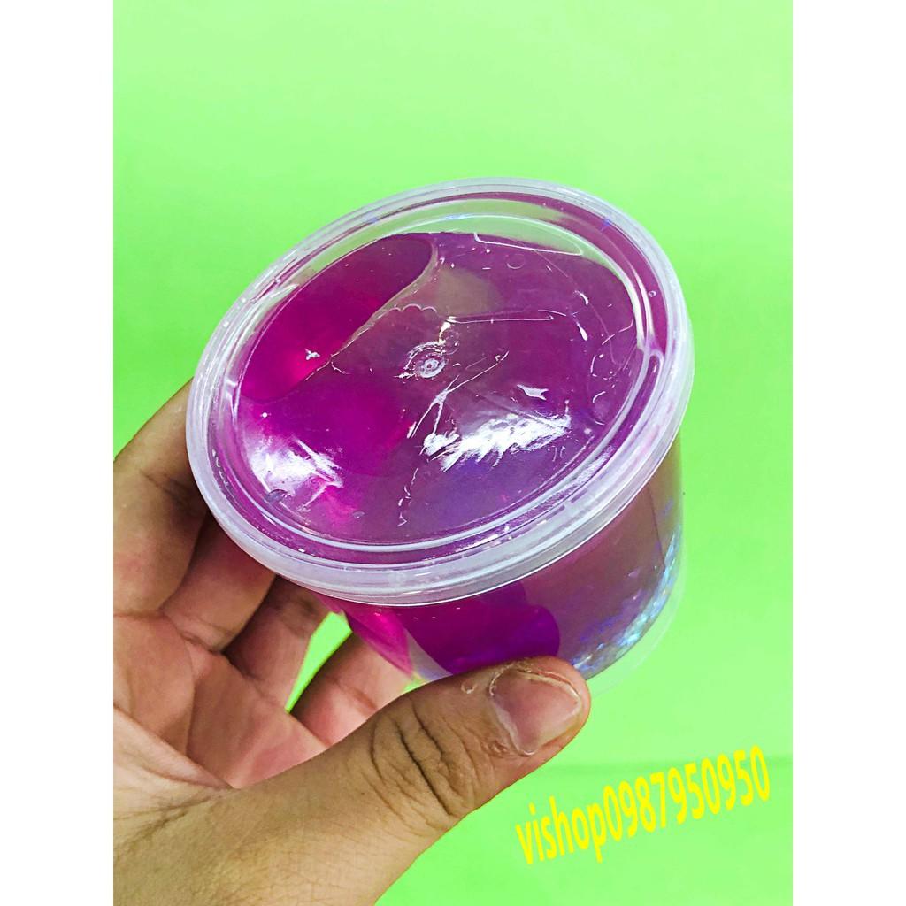 đồ chơi slime hộp to có kim tuyến lấp lánh mã GNF81 Xben