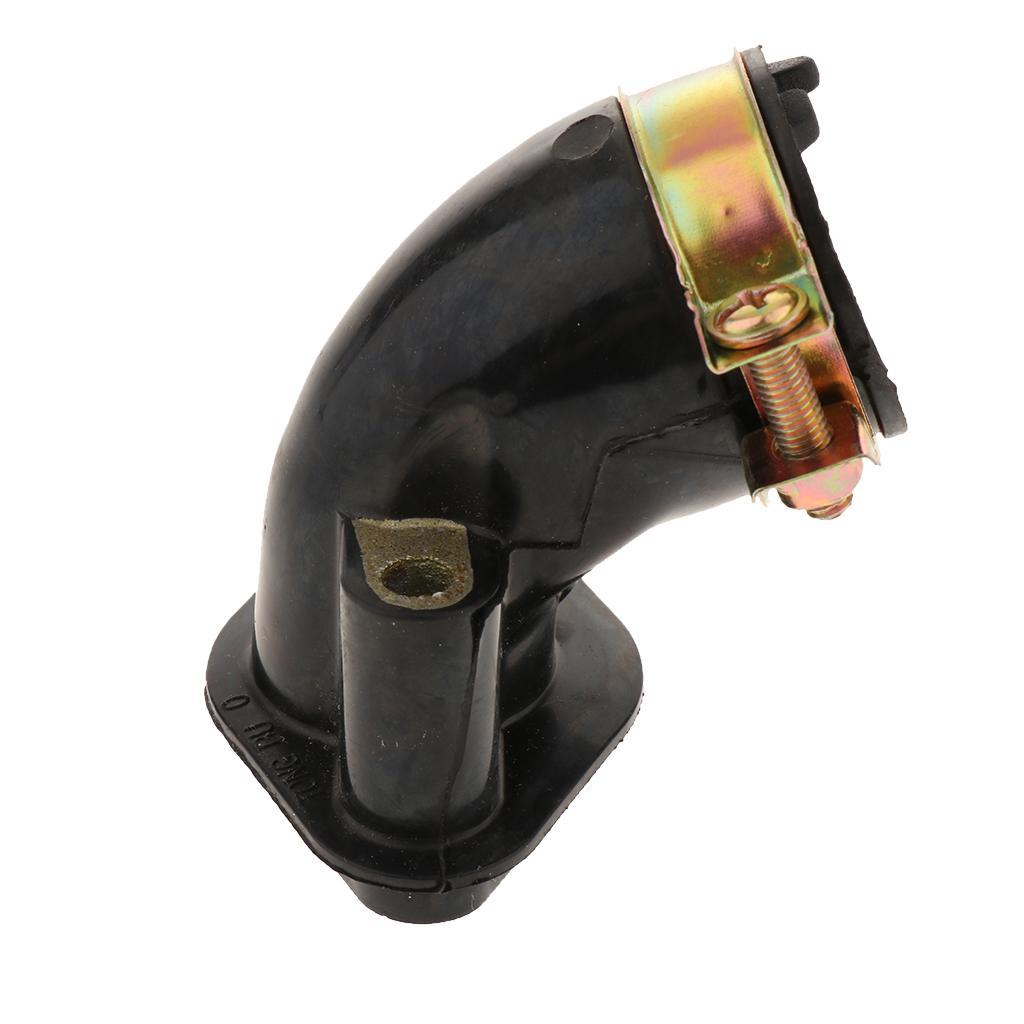 Motorcycle Carburetor Intake Manifold Inlet Pipe for Engine Moped/ATV/Go Kart