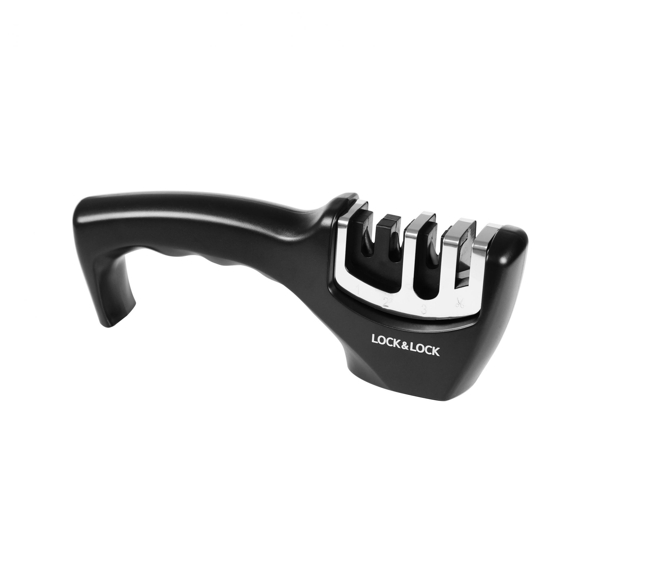 Dụng cụ mài dao kéo Lock&amp;Lock Knife Sharpener CKK113, Hàng chính hãng, 4 cấp độ, mài nhanh tiện lợi - JoyMall