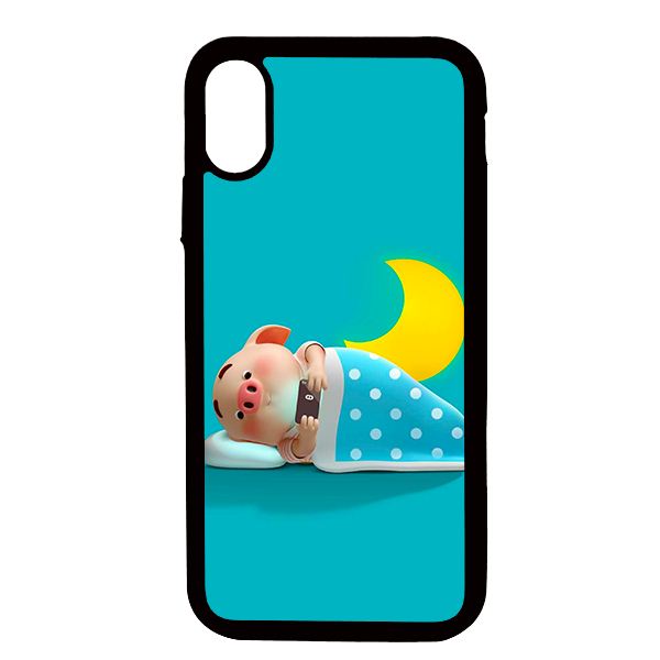 Ốp lưng cho iPhone XS MAX heo 7 - Hàng chính hãng