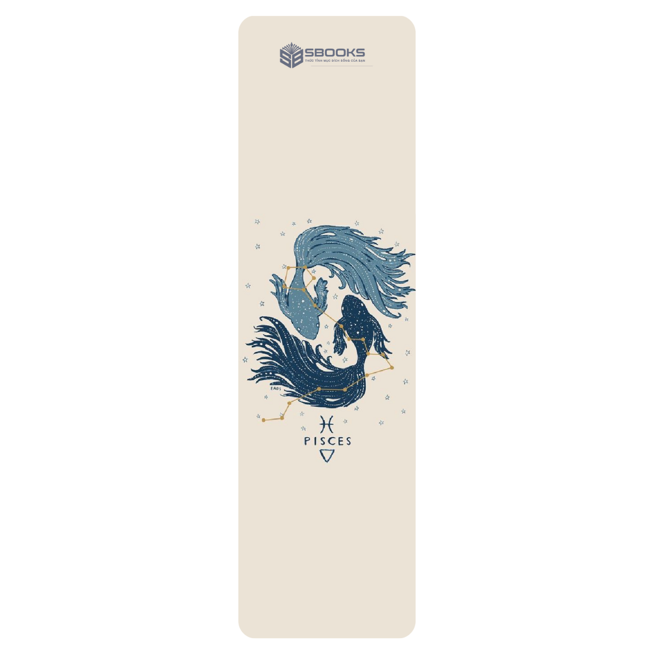 6 Cái Bookmark Kẹp Sách, Dấu Trang Hoạ Tiết Cung Hoàng Đạo (Màu Trắng)  - SBOOKS