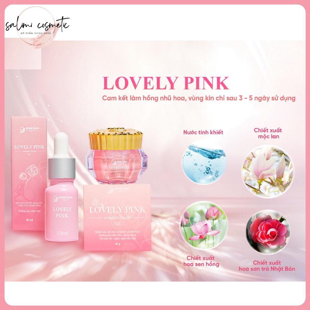 Kem Làm Hồng Nhũ Hoa &amp; Bikini LOVELY PINK, Chăm Sóc Da Vùng Kín &amp; Nhũ Hoa, Dưỡng Da Sáng Hồng