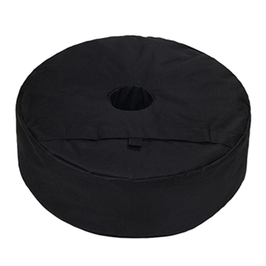 15"/18" Round Outdoor Patio Beach Canopy Umbrella Base Sand Bag Weight 3" Hole Diameter