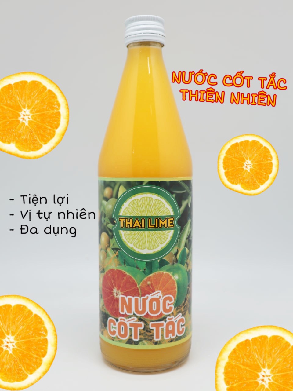 [HCM] Nước Cốt Tắc Thai Lime 500ml