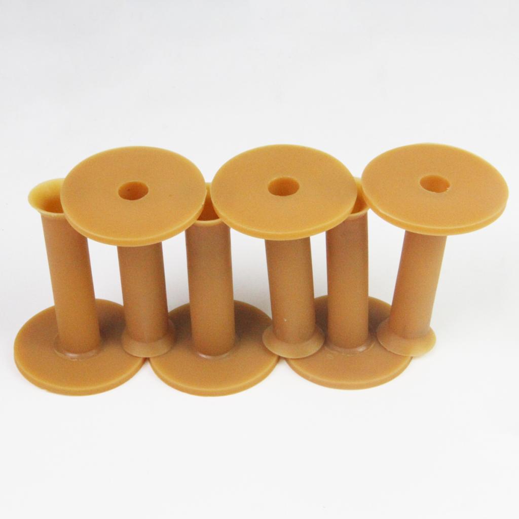 6pcs Super Soft Golf Tees  Rubber Driving Range Mat Practice Tee Holder 75mm