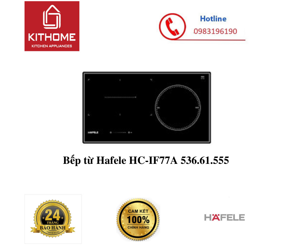 Bếp từ Hafele HC-IF77A 536.61.555 - Hàng Chính Hãng