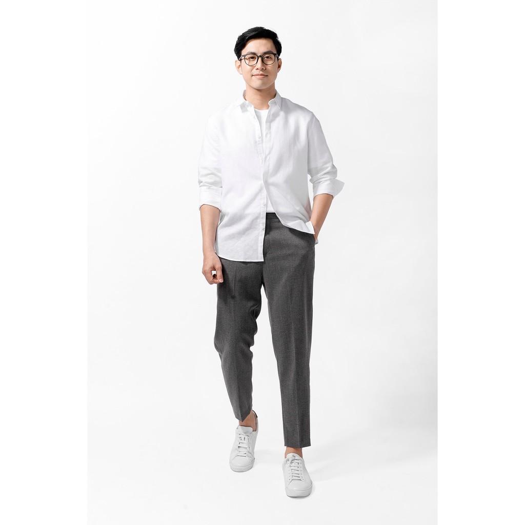 Áo sơ mi nam LINEN x COTTON tay dài 5 màu 10S21SHL006 - Shop LASTORE