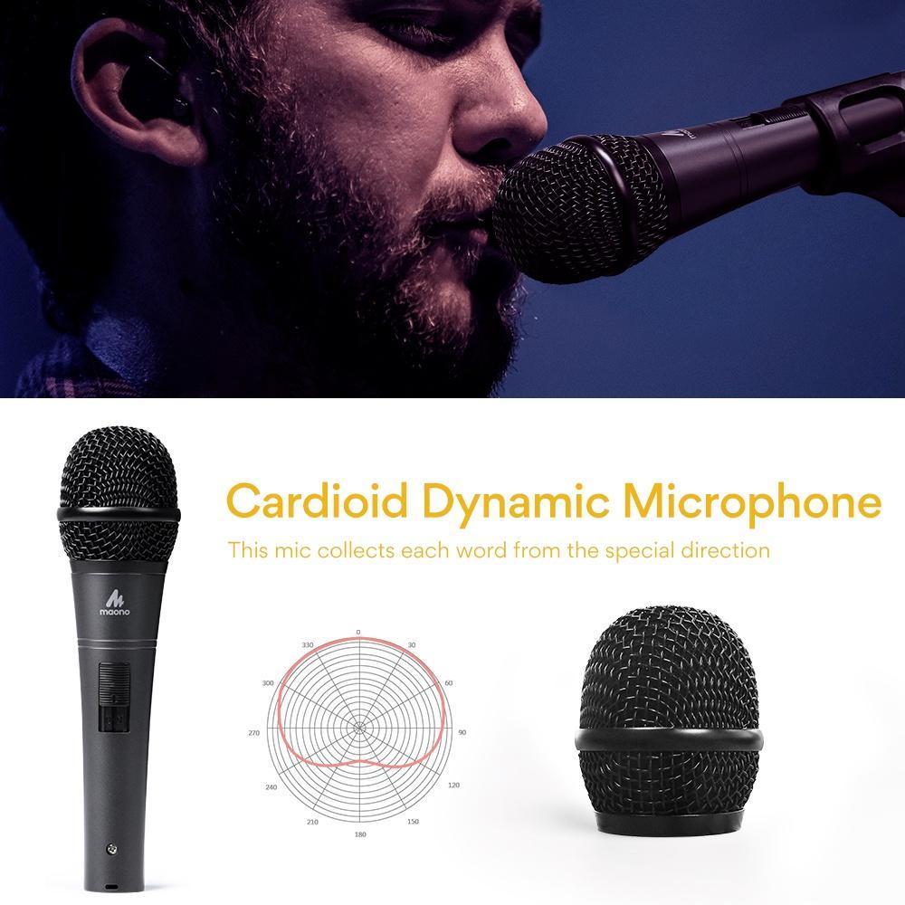 MAONO AU-K04 Mic Livestream động chuyên nghiệp cho Karaoke, sân khấu, ca hát