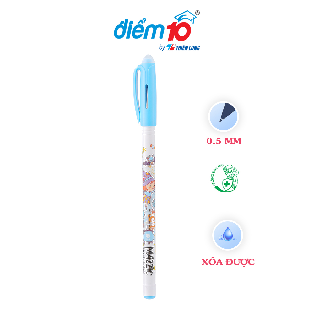 Bộ 10 Bút Gel Điểm 10 xóa được TP-GELE01