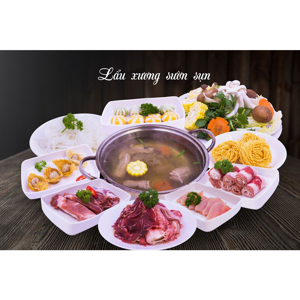 Goimon.net - Hotpot House- Lẩu xương sườn sụn dành cho 2-3 người ăn