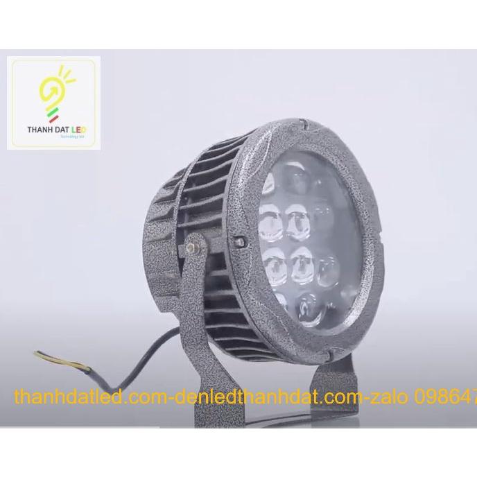 ĐÈN LED RỌI CỘT 27W NGOÀI TRỜI - ĐÈN HẮT TƯỜNG TRANG TRÍ TÒA NHÀ - ĐÈN HẮT CHÂN CỘT